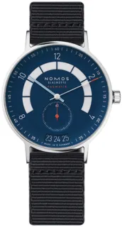 NOMOS Autobahn 1302 Stainless steel Blue