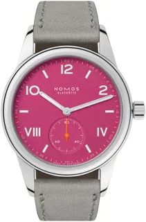 NOMOS Club Campus 711 Stainless steel Pink