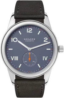 NOMOS Club Campus 730 Stainless steel Purple