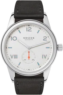 NOMOS Club Campus 735 Stainless steel White