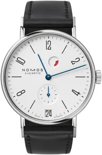 NOMOS Tangente 131 Stainless steel White