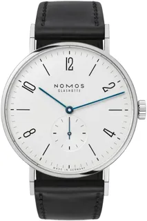 NOMOS Tangente 165 Stainless steel White