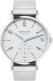 NOMOS Tangente 580 Stainless steel White