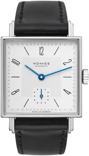 NOMOS Tetra 401 Stainless steel White