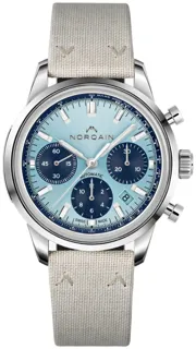 Norqain Freedom 60 Chrono N2201S22C/IAA221/20INT.18S Stainless steel Blue