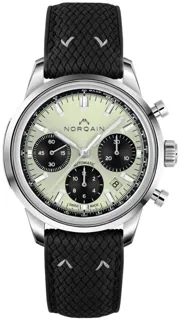 Norqain Freedom 60 Chrono N2201S22C/MT221/20BPR.18S Stainless steel Green