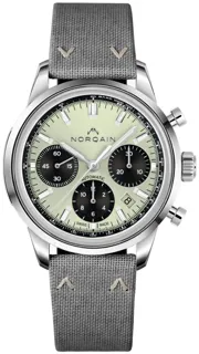 Norqain Freedom 60 Chrono N2201S22C/MT221/20GNT.18S Stainless steel Green