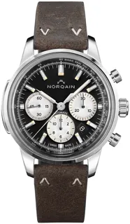 Norqain Freedom 60 Chrono N2200S22C/B221/20EO.18S Stainless steel Black