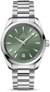 Omega Aqua Terra 220.10.38.20.10.002 Stainless steel Green