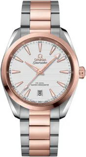 Omega Seamaster 220.20.38.20.02.001 Rose gold and Stainless steel Silver