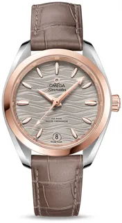 Omega Aqua Terra 220.23.34.20.06.001 Rose gold and Stainless steel Gray