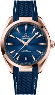 Omega Aqua Terra 220.52.41.21.03.001 Sedna gold Blue