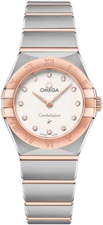 Omega Constellation 131.20.25.60.52.001 Stainless steel$rose gold Silver