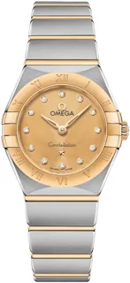 Omega Constellation 131.20.25.60.58.001 Yellow gold White