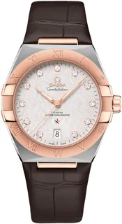 Omega Constellation 131.23.39.20.52.001 Rose gold and Stainless steel Silver