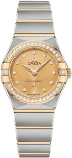 Omega Constellation 131.25.25.60.58.001 Yellow gold Champagne