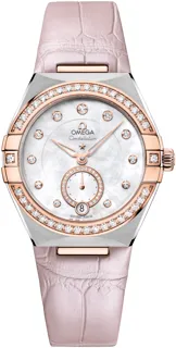 Omega Constellation 131.28.34.20.55.001 Rose gold and Stainless steel White