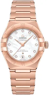 Omega Constellation 131.50.29.20.55.001 Rose gold White