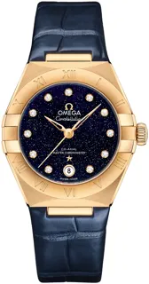 Omega Constellation 131.53.29.20.53.001 Yellow gold Blue