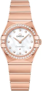 Omega Constellation 131.55.25.60.55.001 Rose gold White