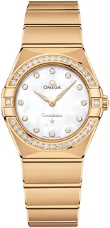 Omega Constellation 131.55.28.60.55.002 Yellow gold White