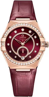 Omega Constellation 131.58.34.20.61.001 Rose gold Red