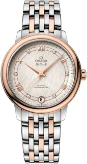 Omega De Ville 424.20.33.20.52.003 Red gold Silver