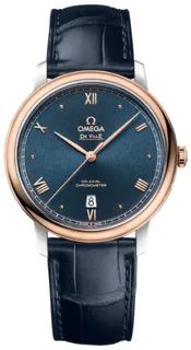 Omega De Ville 424.23.40.20.03.001 Red gold Blue