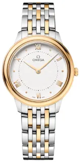 Omega De Ville 434.20.30.60.02.002 Yellow gold Silver