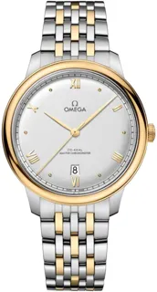 Omega De Ville 434.20.40.20.02.002 Yellow gold Silver