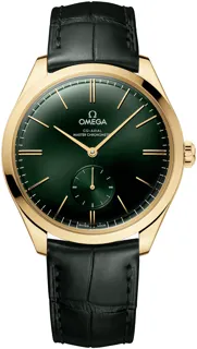 Omega De Ville 435.53.40.21.10.001 Yellow gold Green