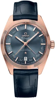 Omega Globemaster 130.53.41.22.03.001 Sedna gold Blue