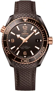 Omega Planet Ocean 215.62.40.20.13.001 39.5mm Ceramic Brown