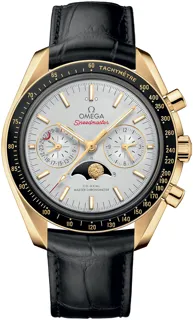 Omega Speedmaster Moonphase 304.63.44.52.02.001 44.5mm Yellow gold Silver