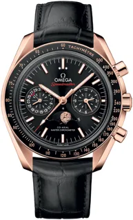 Omega Speedmaster Moonphase 304.63.44.52.01.001 44.5mm Rose gold Black