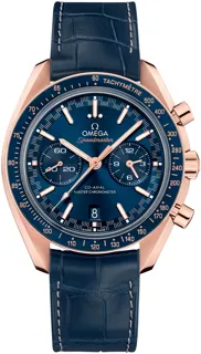 Omega Speedmaster, Co-Axial 329.53.44.51.03.001 Rose gold Blue