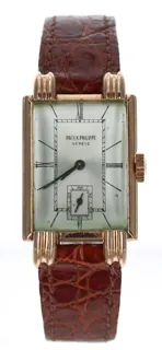 Patek Philippe 1480 18ct Rose Gold Silver