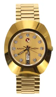 Rado Diastar 636.0313.3 Stainless steel and Gold-plated Champagne