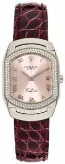 Rolex Cellini Cellissima 6691 18k white gold Pink