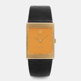 Rolex Cellini King Midas 4014 18k yellow gold Orange