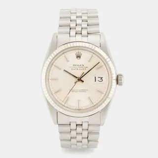 Rolex Datejust 1601 White gold and Stainless steel