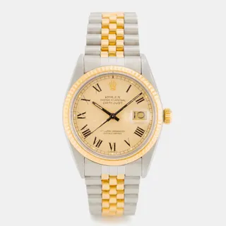 Rolex Datejust 36 16013 Yellow gold and Stainless steel