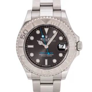 Rolex Yacht-Master 37 268622 Platinum and Stainless steel Gray