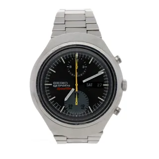 Seiko 5 Sports Speed-Timer 6138-0020 Stainless steel Black