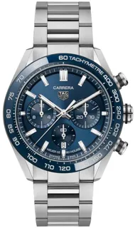 TAG Heuer Carrera Chronograph CBN2A1A.BA0643 Ceramic and Stainless steel Blue