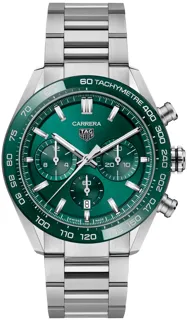 TAG Heuer Carrera CBN2A1N.BA0643 Ceramic and Stainless steel Green