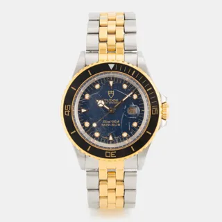 Tudor Prince Oysterdate MINI SUB 73091 Yellow gold and Stainless steel