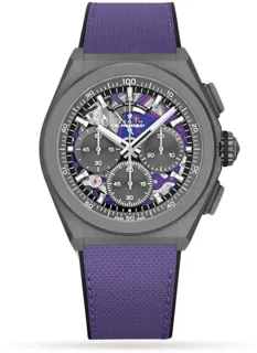 Zenith Defy 21 Ultraviolet 97.9001.9004/80.R922 Titanium Skeletonized