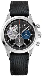 Zenith Chronomaster 03.3300.3604/21.C822 Stainless steel Black