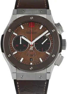 Hublot Classic 521.NC.0589.VR.OPX14 Ceramic and Titanium and Resin Brown